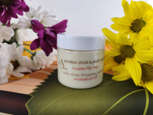 Hustle Unisex Herbal Hair and Body Butter - Try-it Size